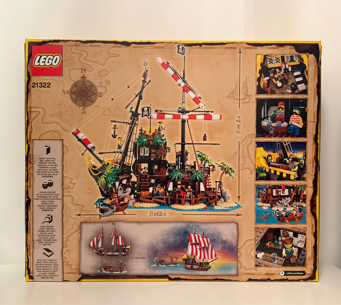 LEGO® 21322 Ideas Pirates of the Barracuda Bay