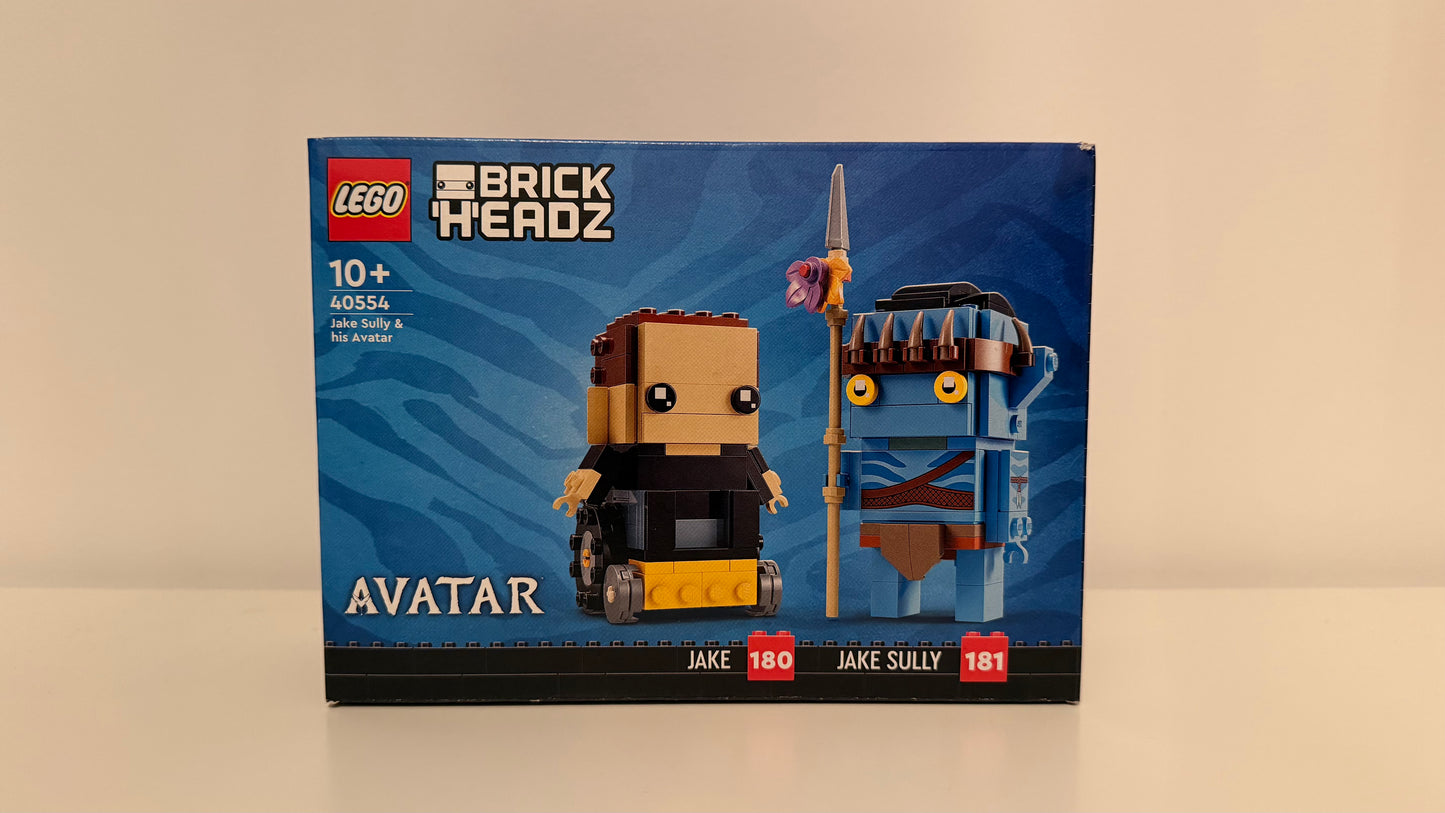 LEGO® 40554 Avatar BrickHeadz Jake Sully & his Avatar