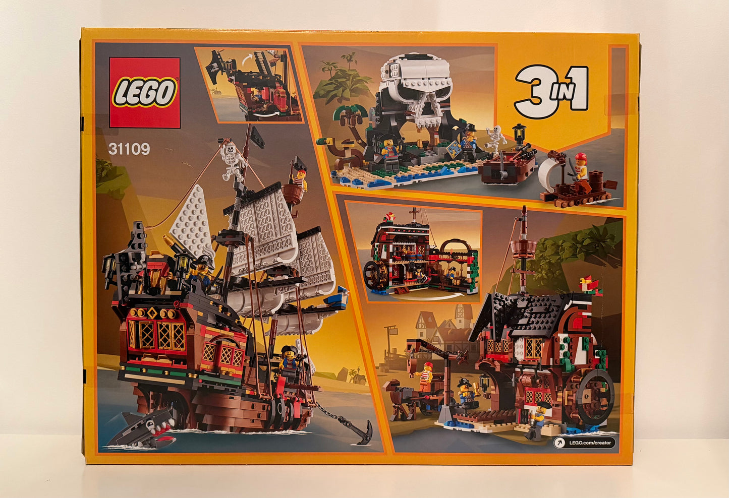 LEGO® 31109 Creator 3in1 Pirate Ship