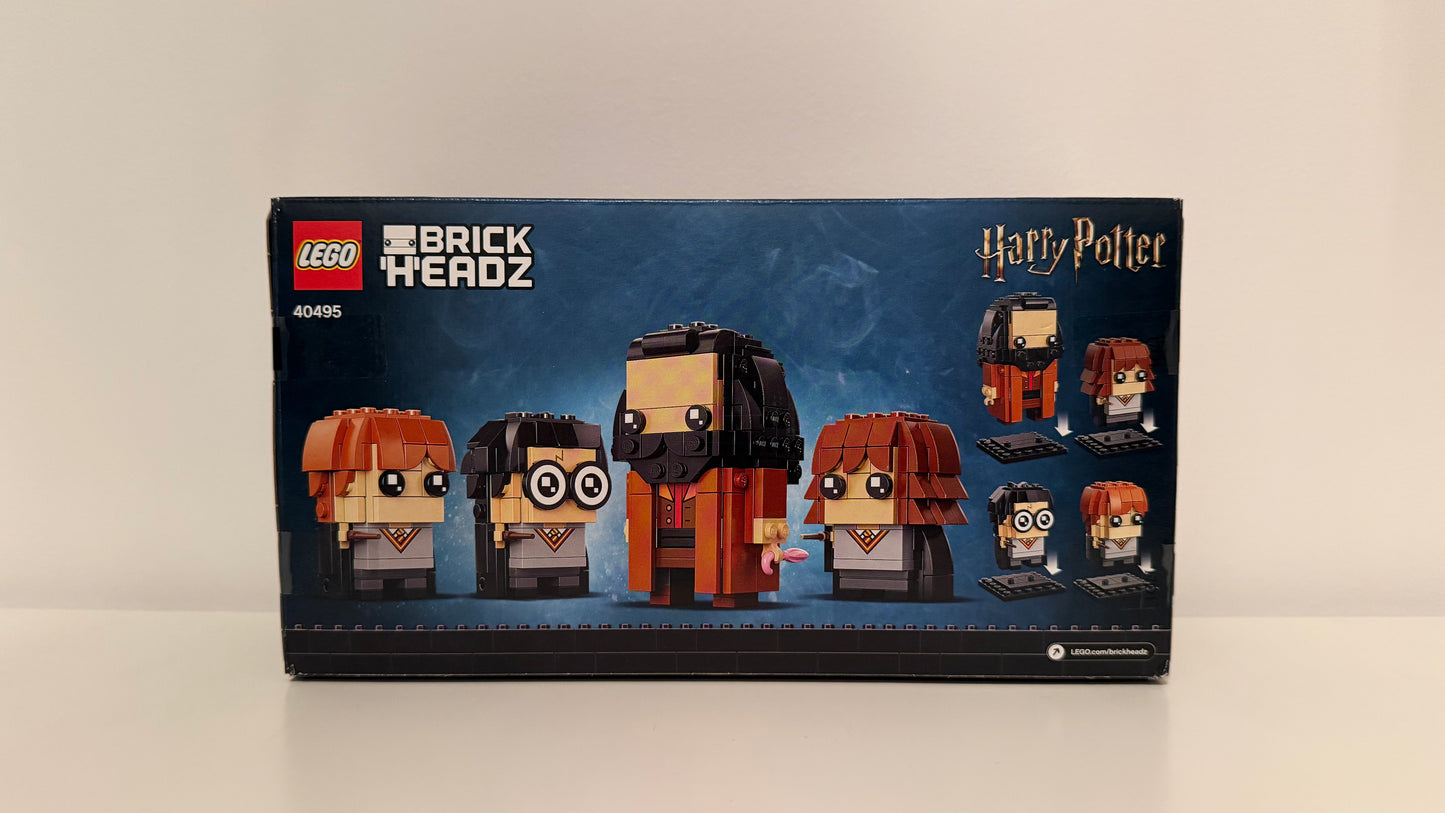 LEGO® 40495 Harry Potter BrickHeadz Wizarding World Harry, Hermione, Ron & Hagrid