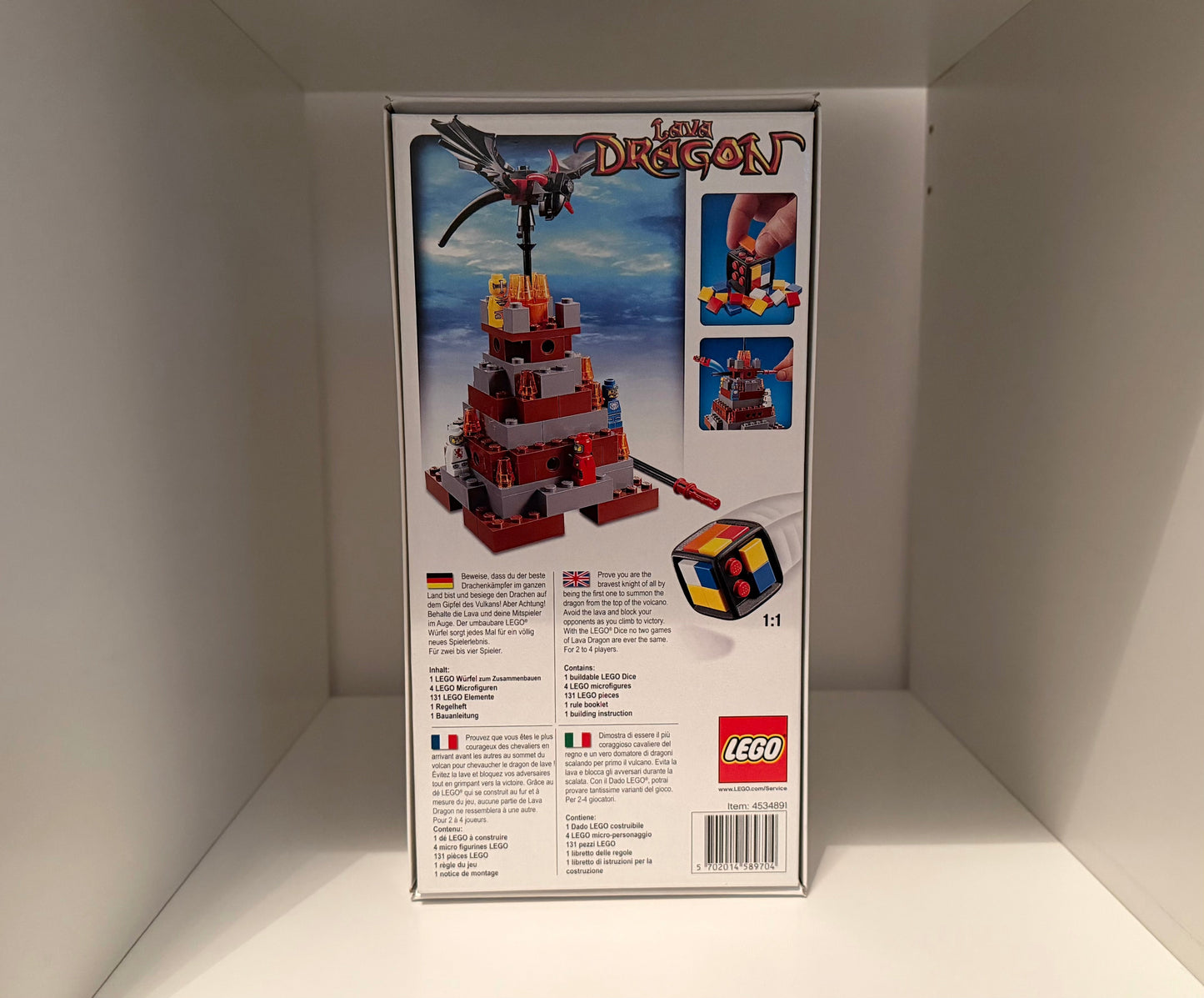 LEGO® 3838 Brettspiel Lava Dragon