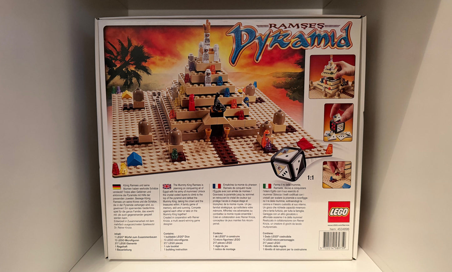 LEGO® 3843 Brettspiel Ramses Pyramid