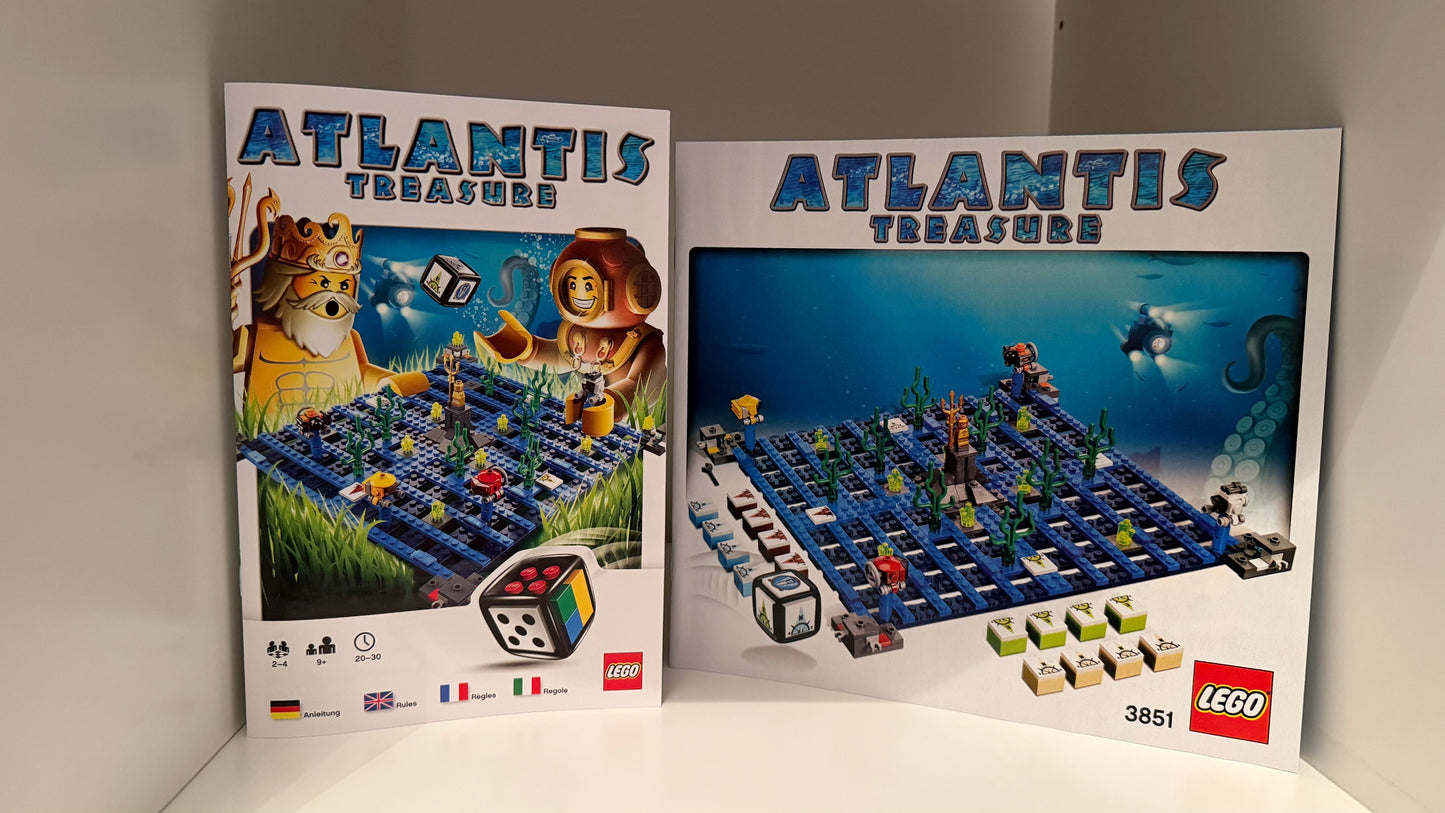 LEGO® 3851 Brettspiel Atlantis Treasure