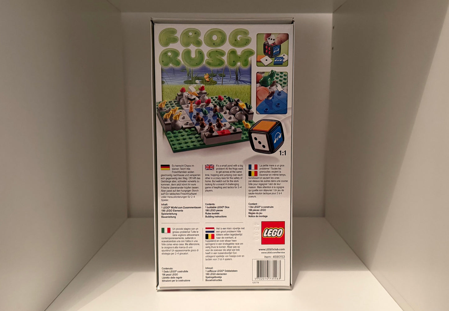 LEGO® 3854 Brettspiel Frog Rush